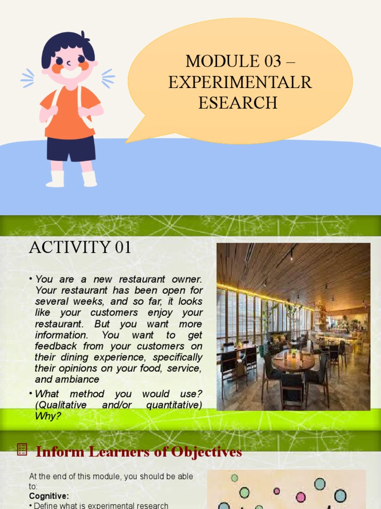 Experimental Research Basics | PDF | Experiment | Observation