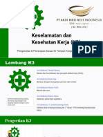 Dasar-Dasar Keselamatan Dan Kesehatan Kerja (K3) .Odp