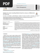 Analysis of e-waste recycling behavior based on survey at a Midwestern.pdf