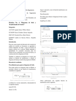 Análisis de circuitos en frecuencia: Diagrama de bode y transformada de Fourier en Matlab