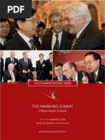 Download Hamburg Summit China Meets Europe - Documentation 2008 by Handelskammer Hamburg SN64242196 doc pdf