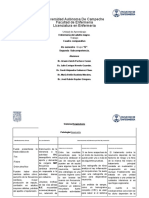 Cuadro Comparativo Patologías - Sistema Respiratorio - Neumonía PDF
