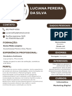 Currículo Luciana Pereira de Silva