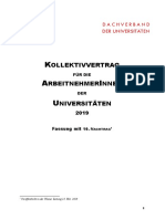Kollektivvertrag Für Die Arbeitnehmer Der Universitäten PDF