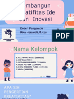 Kelompok10 Kreativitas, Ide Dan Inovasi