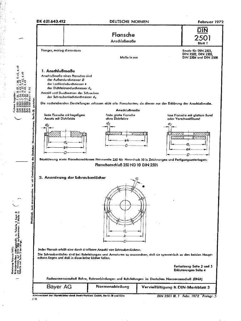 Din 2501 | PDF