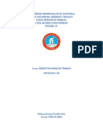 Conceptos Código de Trabajo PDF