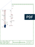 Esquema de fuerza y control de motor trifásico