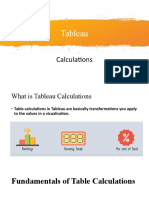 Tableau Calculations