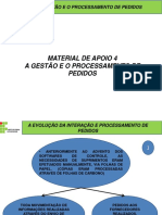 Gestão e processamento de pedidos com ERP