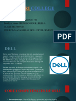 Core Competencies of Dell