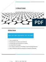 Basic Sentence Structure (Active + Passive)