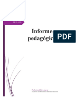 Informe Pedagogico