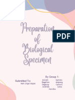 Preparation For Biological Specimen