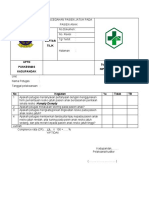 Daftar Tilik Pencegahan Pasien Jatuh Pada Pasien Anak