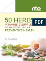 50 Herbs & Vitamins for Immunity