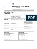 MSDS Urea Indo Version