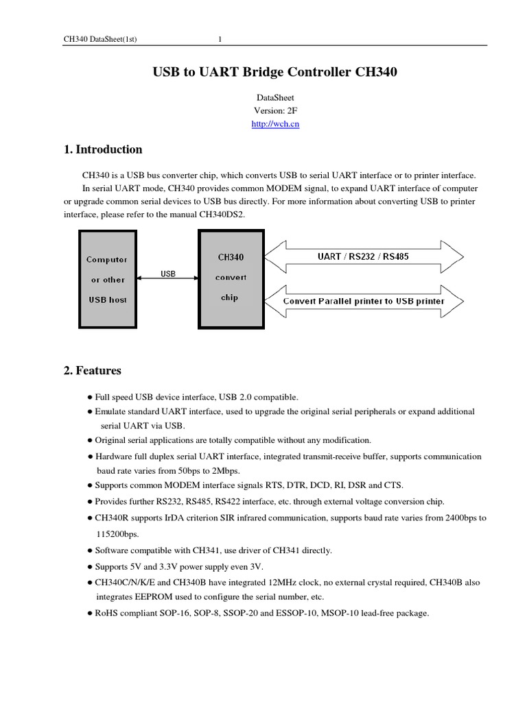 CH340 PDF | PDF