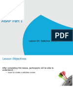 ClassBook-Lessons-ABAP Part I Lesson4
