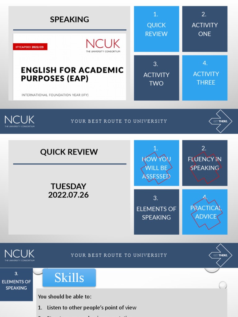 Effective Speaking Skills for University | PDF | Career & Growth