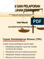 Monitoring & Evaluasi 2013 - Ahli