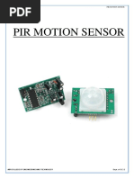 Pir Motion Sensor