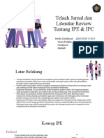 LTK 1 - Kelompok 2 - Telaah Jurnal Dan Literature Review Tentang IPE Dan IPC