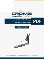 Croma Campus - Servicenow Development Training Curriculum