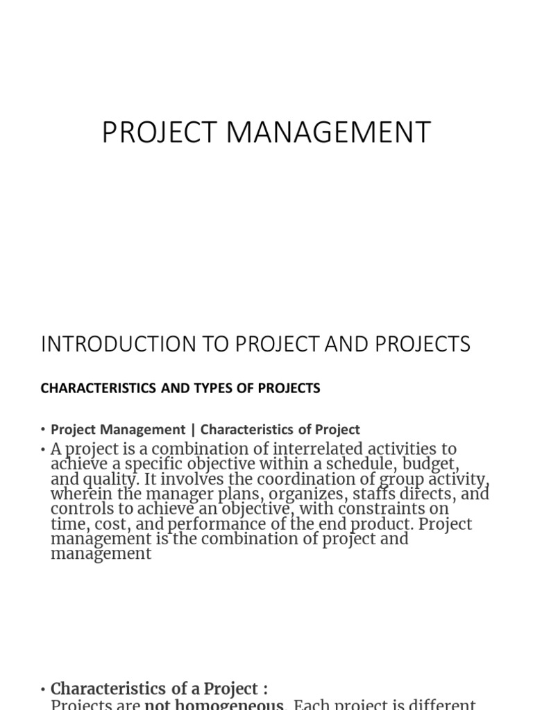 Project Management PDF | PDF | Forecasting | Project Management