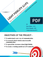 Light Fidelity (Li-Fi)