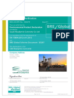 Saudi Ready Mix Environmental Product Declaration