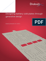 Diabatix - P3-Battery Cold Plate Design