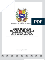 Lineas Generales de La Nacion 2007 2013