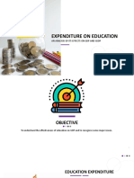 Expenditure On Education