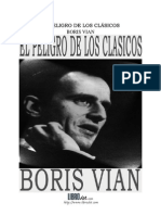 Boris Vian - El Peligro de los clásicos