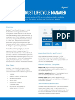 DIGICERT Trust Lifecycle Manager Datasheet en v2