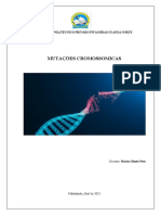 Mutações Cromossomica Instituto Politécnico Privado Pitagóras Cuanza Norte