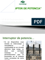 Interruptor de potencia: características y clasificación