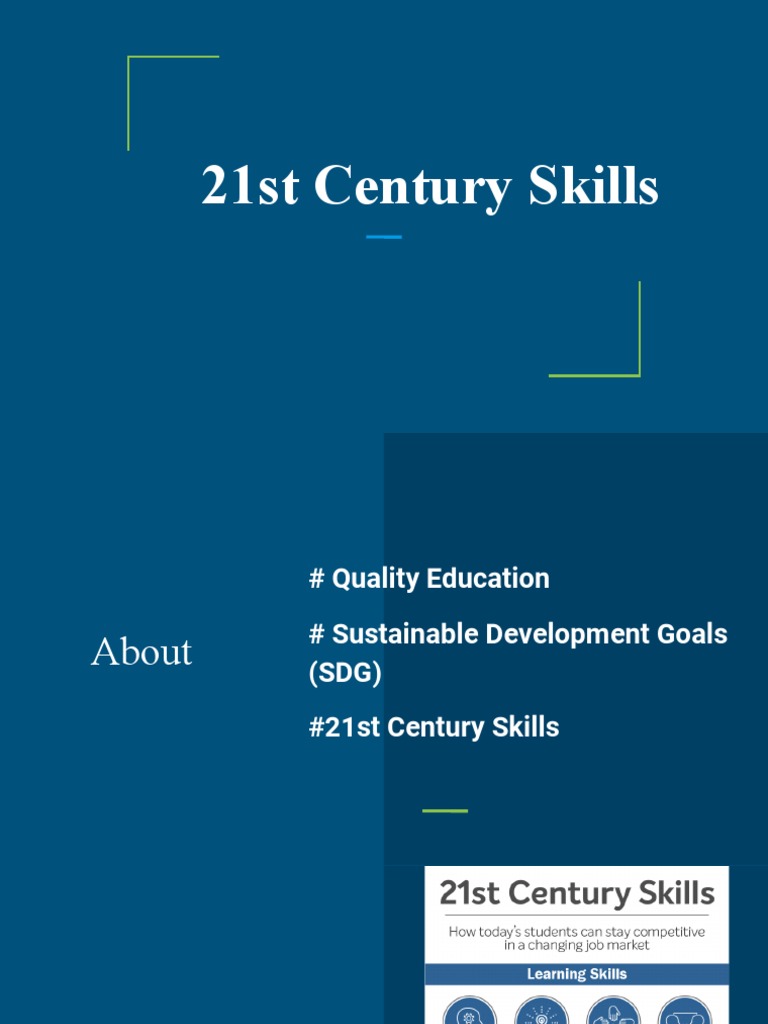 21st Century Skills for Quality Education | PDF | Literacy