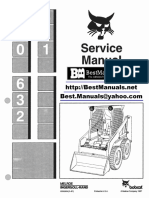 Bobcat 630 631 632 Skid Steer Loader Service Workshop Manual PDF