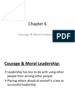Chapter 6 Courage & Moral Leadership