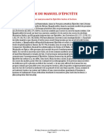 ETUDE DU MANUEL D EPICTETE (9 Pages - 143 Ko) PDF