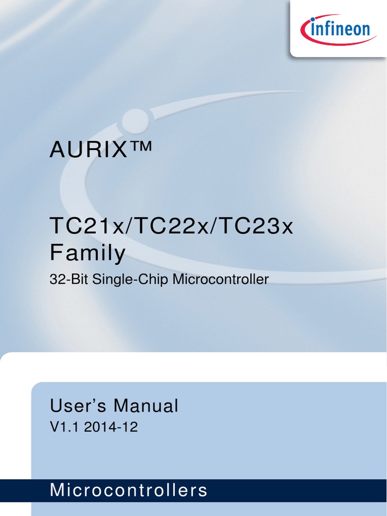 Infineon TC21x TC22x TC23x UM v01 - 01 EN PDF | PDF | Booting ...