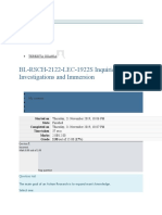 BL RSCH 2122 Lec 1922s Inquiries Investigations and Immersiondocx