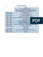 Ethnic Day Schedule PDF