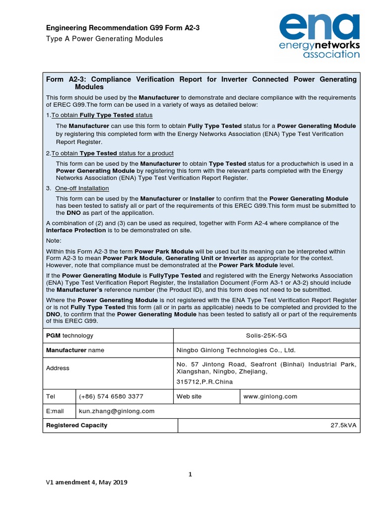 What Is G99 Application