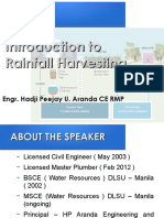 Part 4 Rainwater Harvesting