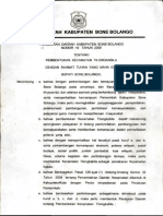 PERDA Bone Bolango No 19 TH 2006 TTG Pembentukan Kecamatan Tilongkabila PDF