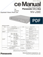 Panasonic nv-j30 Full SM