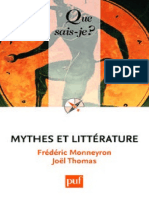 Mythes et littérature by Frédéric Monneyron  Joël Thomas [Monneyron, Frédéric  Thomas, Joël] (z-lib.org).epub